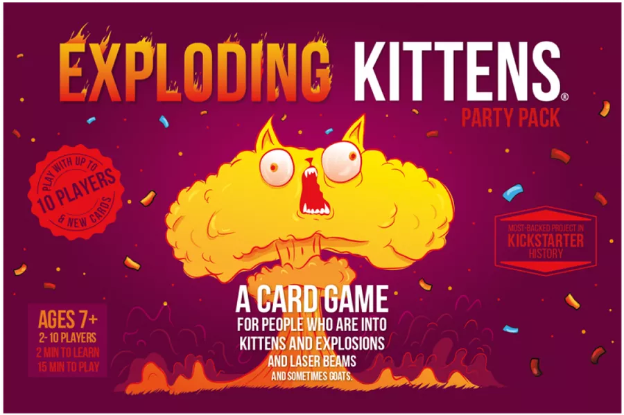 exploding kittens party pack