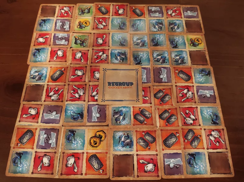 regroup! chicken army regroup! chicken army