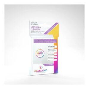 fundas matte sleeves: standard european 62x94 (50)